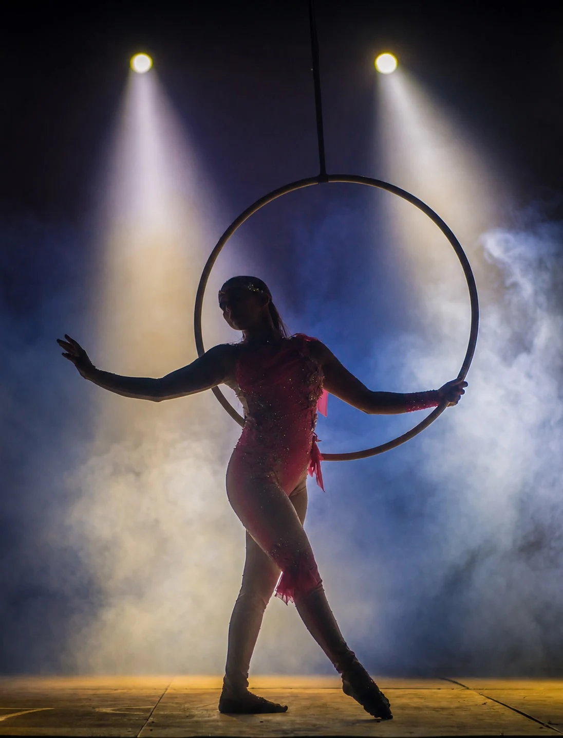 Andrea Alfonzo en escena, fotografía 1